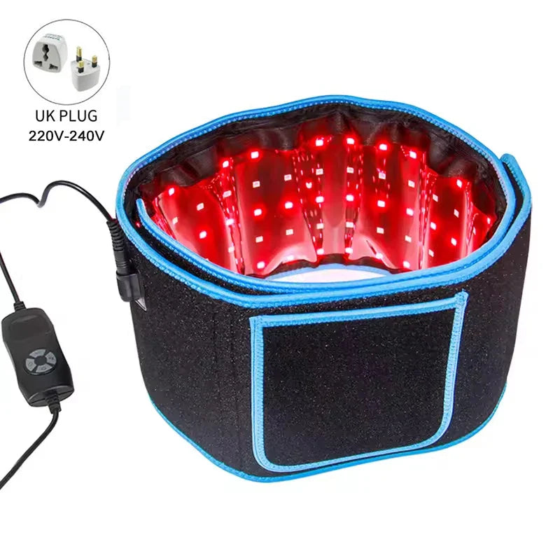 LED massagebälte – rött ljus & värme mot smärta