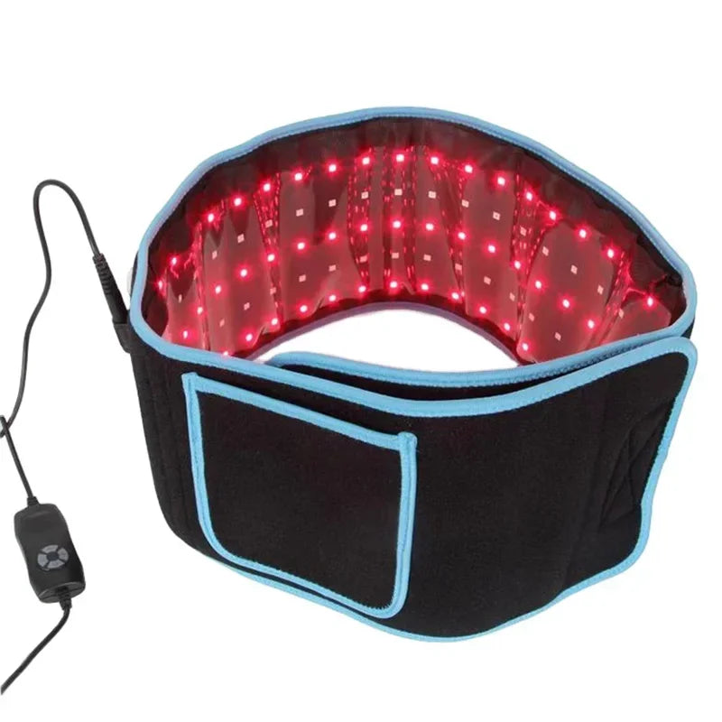 LED massagebälte – rött ljus & värme mot smärta