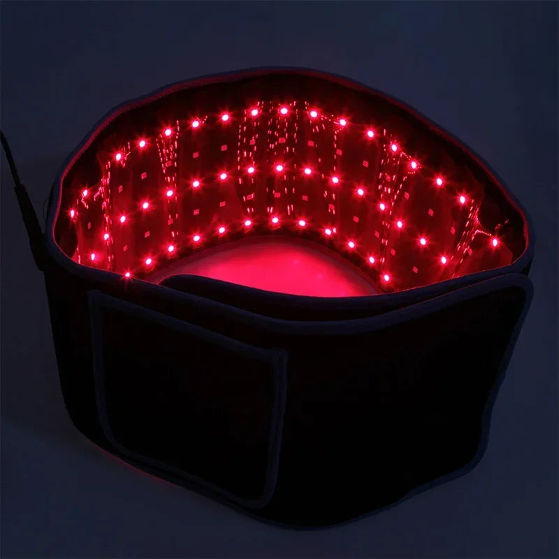 LED massagebälte – rött ljus & värme mot smärta