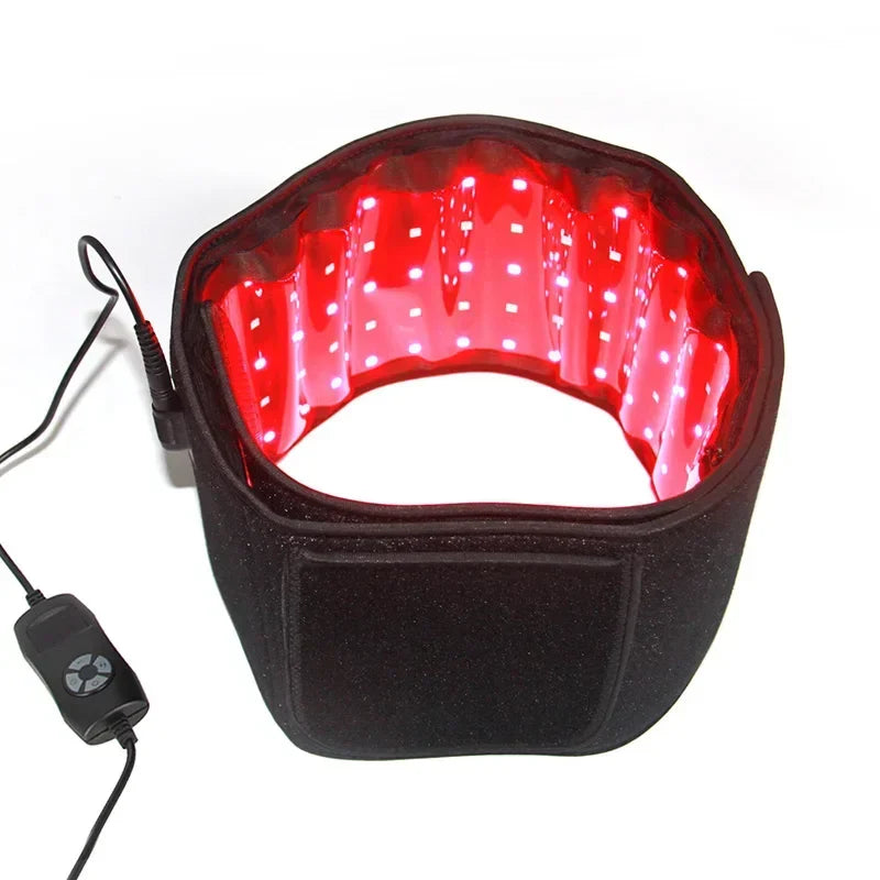 LED massagebälte – rött ljus & värme mot smärta