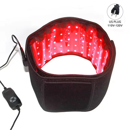 LED massagebälte – rött ljus & värme mot smärta